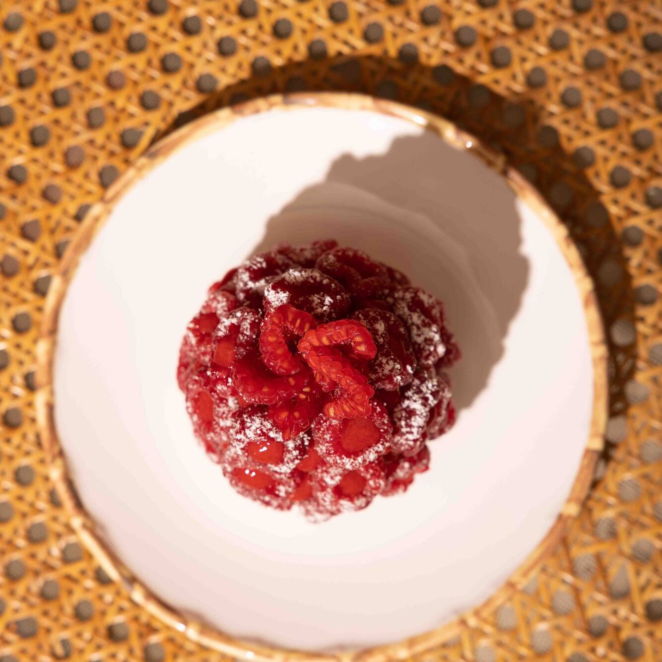 dessert raspberry