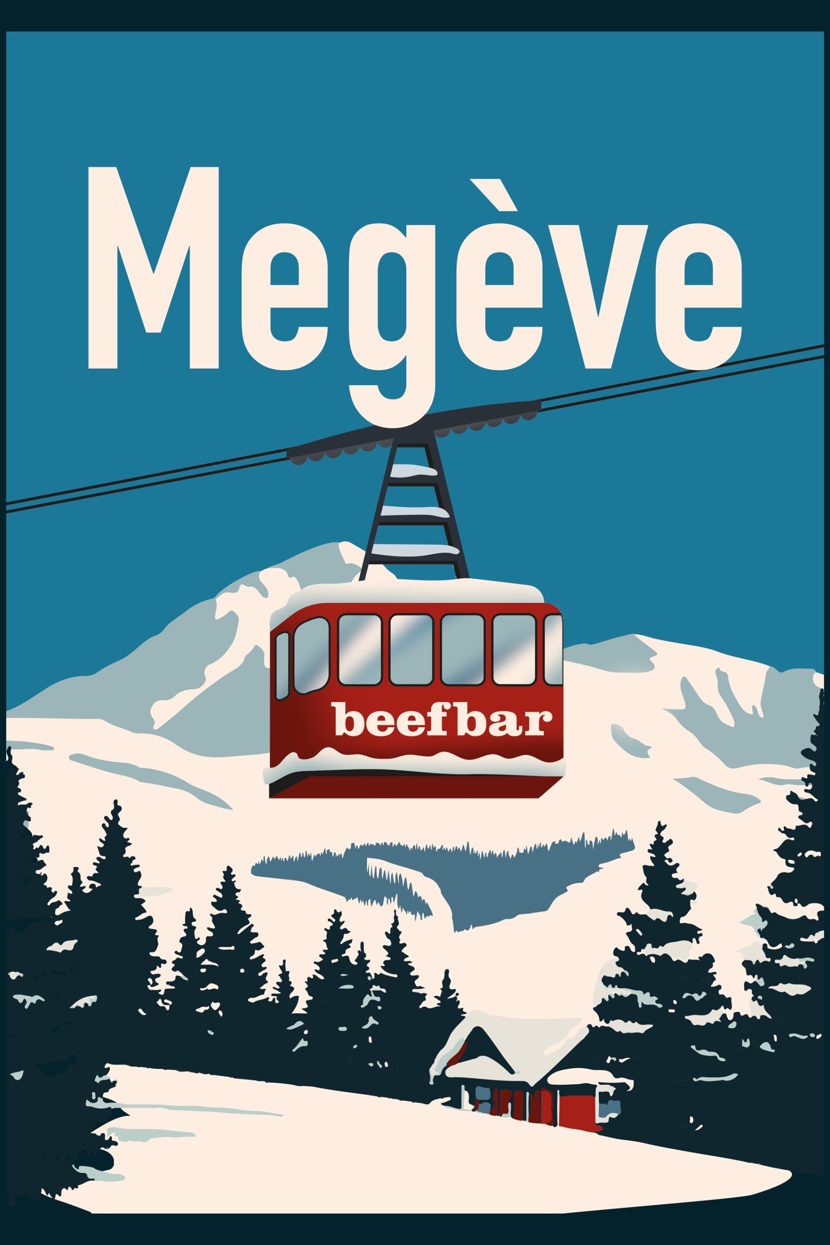 illustration beefbar megeve